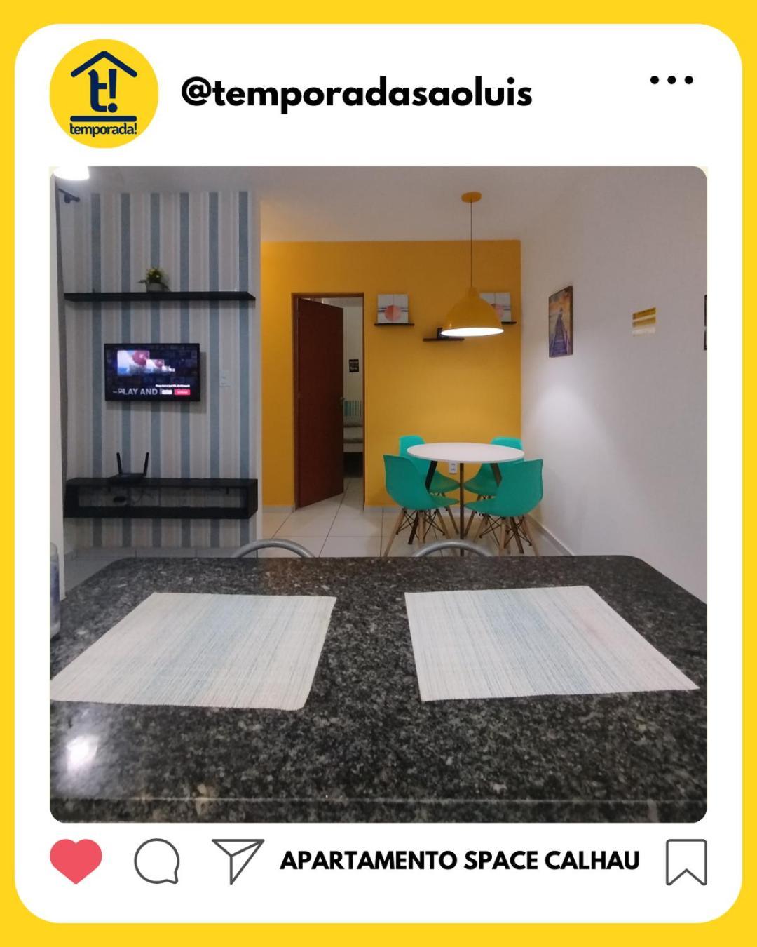 Apartamento Space Calhau Sao Luis  Ngoại thất bức ảnh