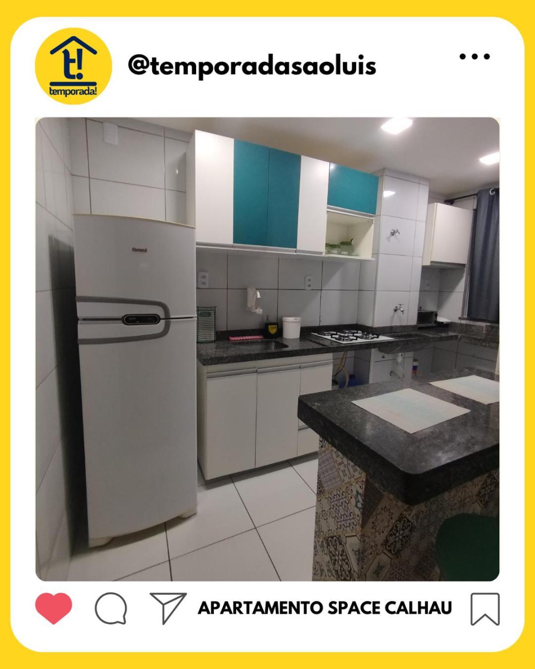 Apartamento Space Calhau Sao Luis  Ngoại thất bức ảnh