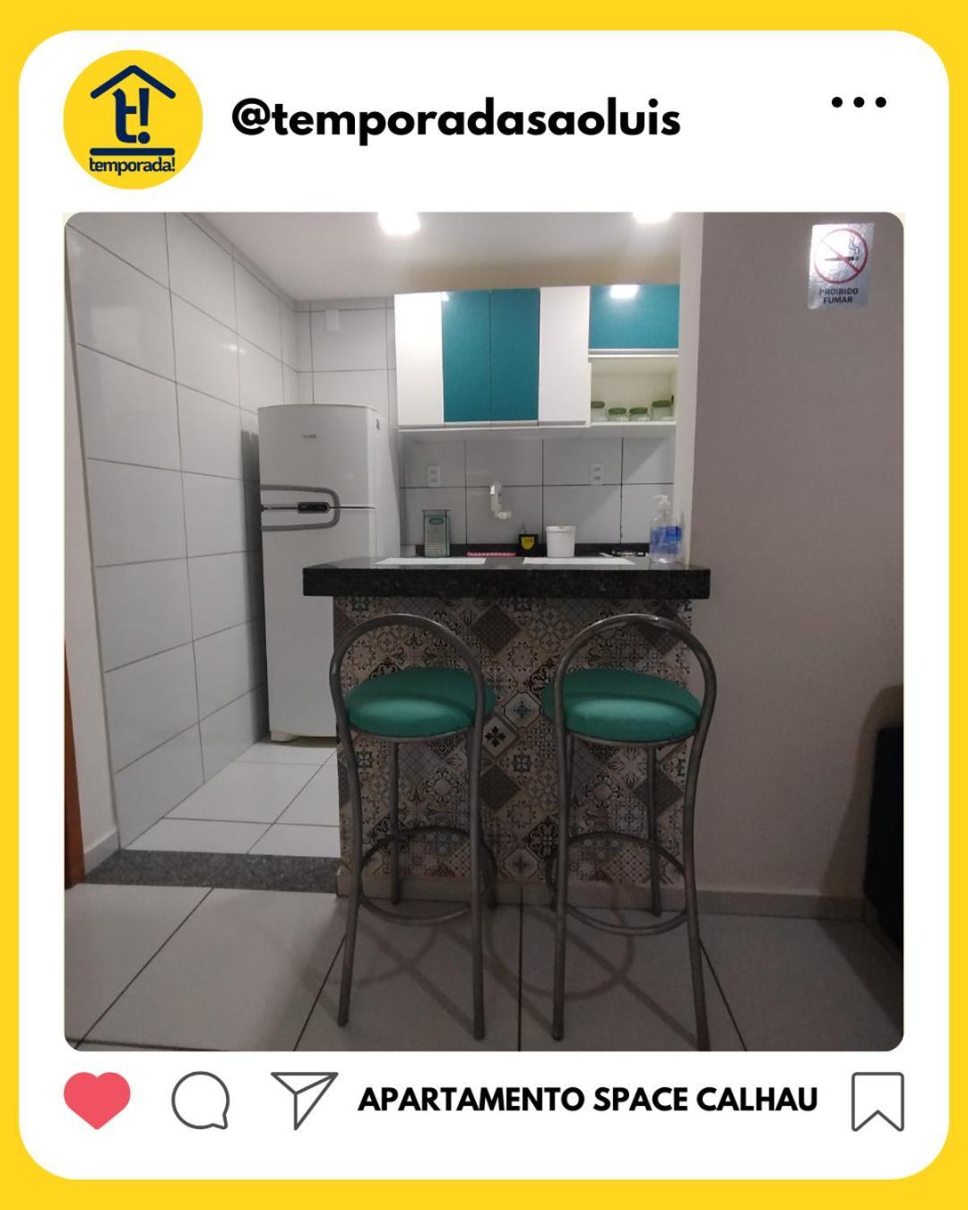 Apartamento Space Calhau Sao Luis  Ngoại thất bức ảnh