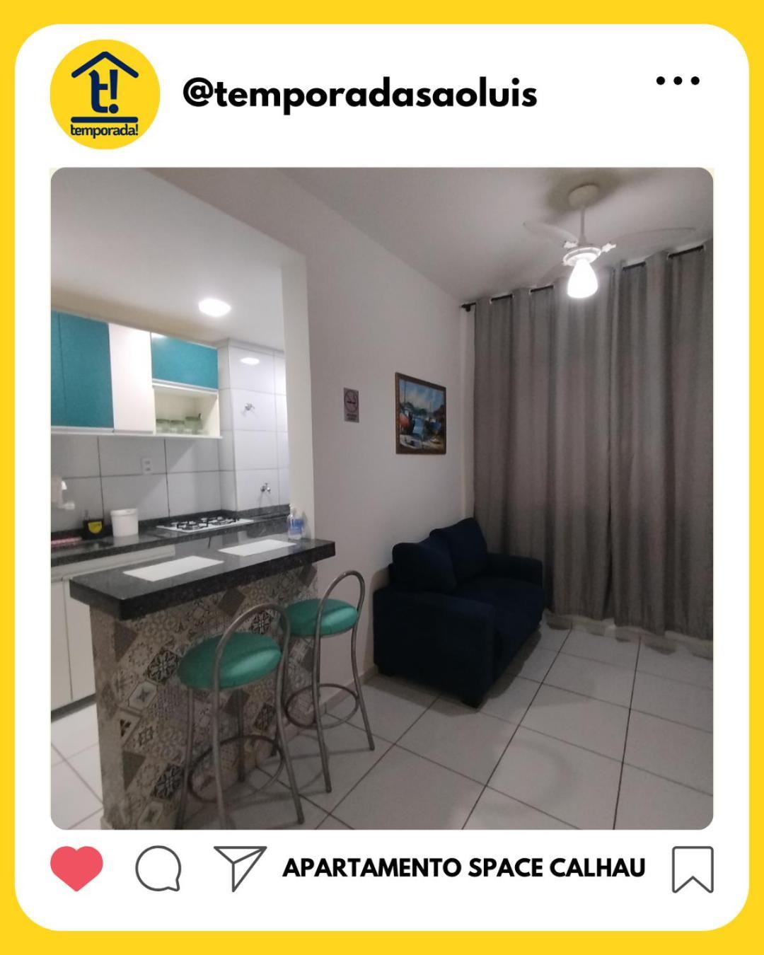Apartamento Space Calhau Sao Luis  Ngoại thất bức ảnh